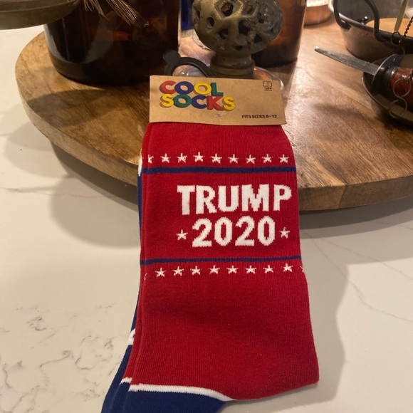 NWT VTG deadstock 2020 Trump novelty socks - Picture 4 of 6